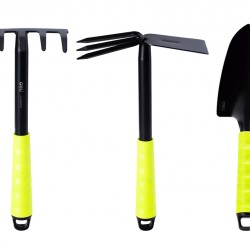 DELI σετ εργαλείων κηπουρικής DL580803, 31cm, 3τμχ