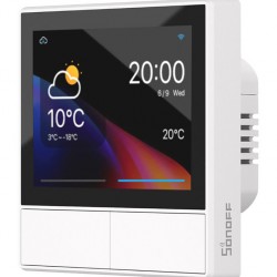 SONOFF smart panel ελέγχου NSPanel με οθόνη αφής, 2-gang, Wi-Fi, λευκό