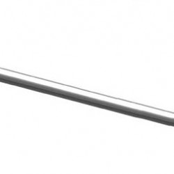 Γάντζος μονός HOOK-35-5 για διάτρητο stand, μεταλλικός, 35cm, 5τμχ