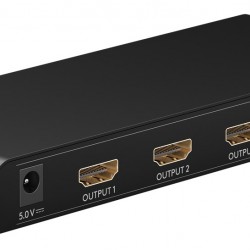 GOOBAY HDMI splitter 58482, 4 σε 1, 4K/30Hz, μαύρο