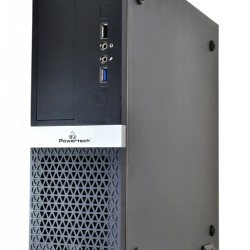POWERTECH PC Case PT-1099 με 250W PSU, Micro-ATX, 356x102x338mm, μαύρο