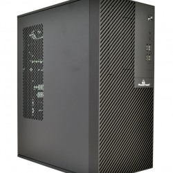 POWERTECH PC Case PT-1101 με 550W PSU, Micro-ATX, 265x168x353mm, μαύρο