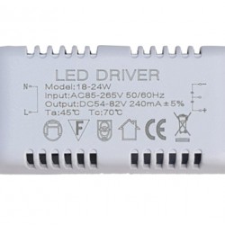 LED Driver SPHLL-DRIVER-004, 18-24W, 3x2x8cm