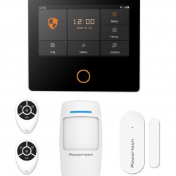 POWERTECH ασύρματο σύστημα συναγερμού PT-1125, αφής, Wi-Fi, 2G, TUYA