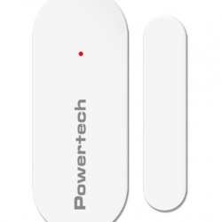 POWERTECH ασύρματη μαγνητική παγίδα PT-1133, 433MHz eV1527, λευκή