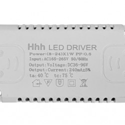 LED Driver SPHLL-DRIVER-008, 8-24W, 1.7x3.6x7.1cm