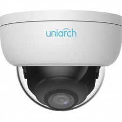 UNIARCH IP κάμερα IPC-D122-PF28, 2.8mm, 2MP, IP67/IK10, PoE, IR έως 30m