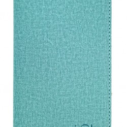 UNIARCH σημειωματάριο HW230211 με σελιδοδείκτη, πετρόλ