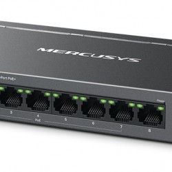 MERCUSYS Desktop Switch MS108GP, 8x 10/100/1000 Mbps, PoE+, Ver. 1.0