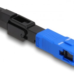 DELOCK σύνδεσμος οπτικής ίνας SC Simplex 87990, μαύρος