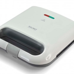 BRUNO τοστιέρα BRN-0164, 2 θέσεων, 800W, αντικολλητικές πλάκες, λευκή