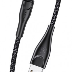USAMS καλώδιο Lightning σε USB US-SJ391, 2A, 1m, μαύρο