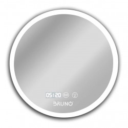 BRUNO καθρέφτης μπάνιου LED BRN-0192, στρόγγυλος, 24W, Φ70cm, IP67