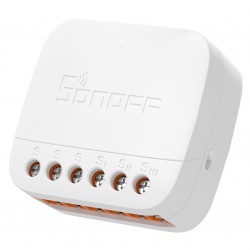 SONOFF smart διακόπτης S-MATE2, 3 κανάλια, μπαταρίας, λευκός