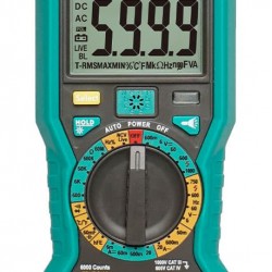 PROSKIT ψηφιακό πολύμετρο MT-1280D, 1000V DC, NVC, True RMS