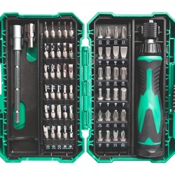 PROSKIT σετ κατσαβίδι ακριβείας SD-9857M με 54 μύτες, με θήκη, 57τμχ