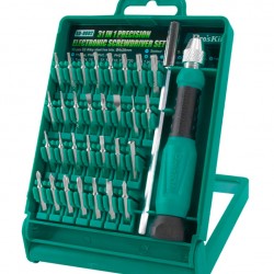 PROSKIT σετ κατσαβίδι ακριβείας SD-9802 με 30 μύτες, με θήκη, 32τμχ