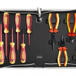 PROSKIT σετ εργαλείων ηλεκτρολόγου PK-2802 με θήκη, 1000V μόνωση, 11τμχ