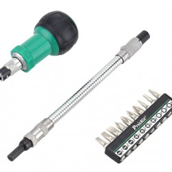 PROSKIT σετ κατσαβίδι καστάνιας 1PK-201 με 10 μύτες, 12τμχ