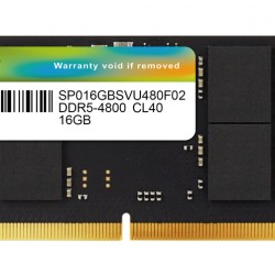 SILICON POWER μνήμη DDR5 SODIMM SP016GBSVU480F02, 16GB, 4800MHz, CL40