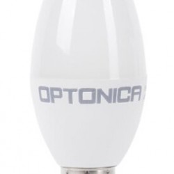 OPTONICA LED λάμπα candle C37 1429, 8W, 4500K, 710lm, E14