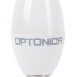 OPTONICA LED λάμπα candle C37 1430, 8W, 2700K, 710lm, E14