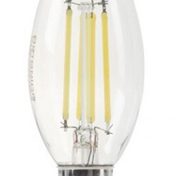 OPTONICA LED λάμπα candle C35 1472, Filament, 4W, 2700K, 400lm, E14
