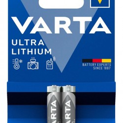 VARTA μπαταρίες λιθίου Ultra, AAA, 1.5V, 2τμχ