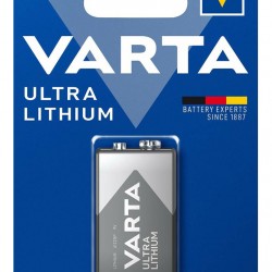 VARTA μπαταρία λιθίου Ultra, 9V, 1τμχ