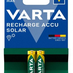 VARTA επαναφορτιζόμενες μπαταρίες λιθίου Solar, AAA, 550mAh, 1.2V, 2τμχ