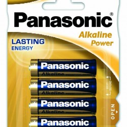 PANASONIC αλκαλικές μπαταρίες Alkaline Power, AA/LR6, 1.5V, 4τμχ