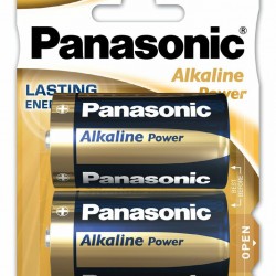 PANASONIC αλκαλικές μπαταρίες Alkaline Power, D/LR20, 1.5V, 2τμχ