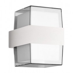 POWERTECH LED φωτιστικό τοίχου HLL-0158, 14W, 4000K, 1120lm, IP65, λευκό