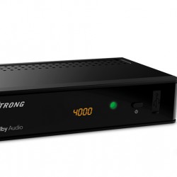 STRONG ψηφιακός δέκτης SRT8215 με τηλεχειριστήριο, DVB-T2, HEVC