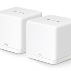 MERCUSYS Mesh WiFi 6 System Halo H60X, 1500Mbps Dual Band, 2τμχ, V.1.0
