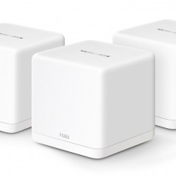 MERCUSYS Mesh WiFi 6 System Halo H60X, 1500Mbps Dual Band, 3τμχ, V.1.0
