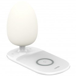 LDNIO ασύρματος φορτιστής Y3 με φωτιστικό, 15W, λευκός