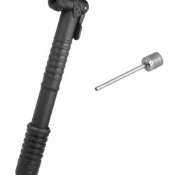 Τρόμπα χειρός ποδηλάτου LXRW1, 23.5cm, μαύρη