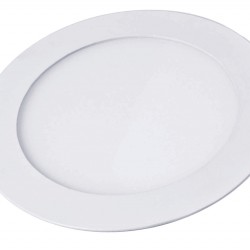 POWERTECH LED panel PT-1270 χωνευτό, 18W, Φ22cm, 4000K, 1440lm, λευκό