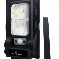 POWERTECH LED ηλιακός προβολέας PT-1269 με αισθητήρα κίνησης, 50W, 3500mA, IP65