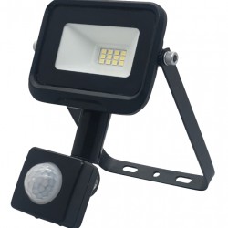 POWERTECH LED προβολέας PT-1260, με αισθητήρα κίνησης, 10W, 4000K, IP65