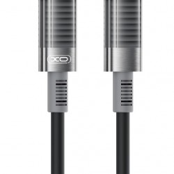 XO NB-Q282A Καλώδιο Σιλικόνης Type-c σε Lightning 30W Μαύρο