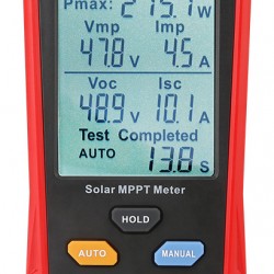 UNI-T tester φωτοβολταϊκών πάνελ UT673PV, 5~800W, 0~35A, 12~60V
