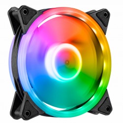 POWERTECH ανεμιστήρας PT-1284 για PC, LED RGB, 120mm, 1200RPM