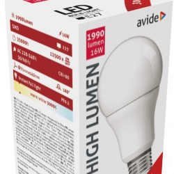 Avide LED Κοινή A70 16W E27 Θερμό 3000K Υψηλής Φωτεινότητας