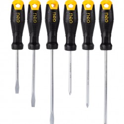 DELI σετ κατσαβίδια DL620006, 3x ίσια & 3x σταυρωτά, μαγνητικά, 6τμχ