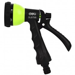 DELI πιστόλι νερού DL8758 με 7 λειτουργίες ψεκασμού, 3/4
