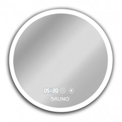 BRUNO καθρέφτης μπάνιου LED BRN-0200, στρόγγυλος, 24W, Φ70cm, IP67
