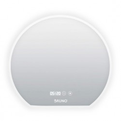 BRUNO καθρέφτης μπάνιου LED BRN-0202, ημικυκλικός, 24W, 73x80cm, IP67