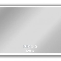 BRUNO καθρέφτης μπάνιου LED BRN-0203, ορθογώνιος, 24W, 60x80cm, IP67